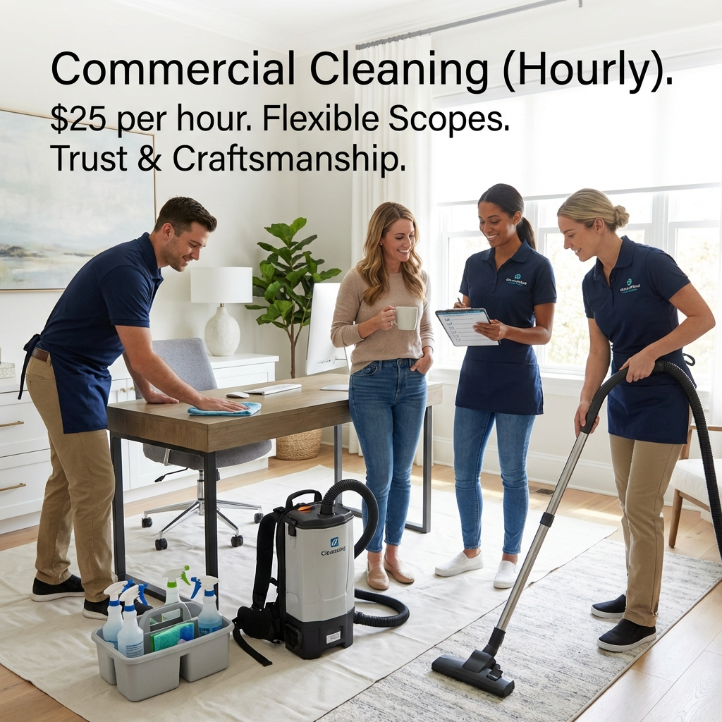 Commercial Cleaning (Hourly)